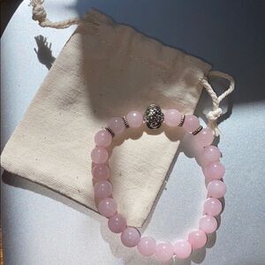 🆕Rose quartz bracelet 